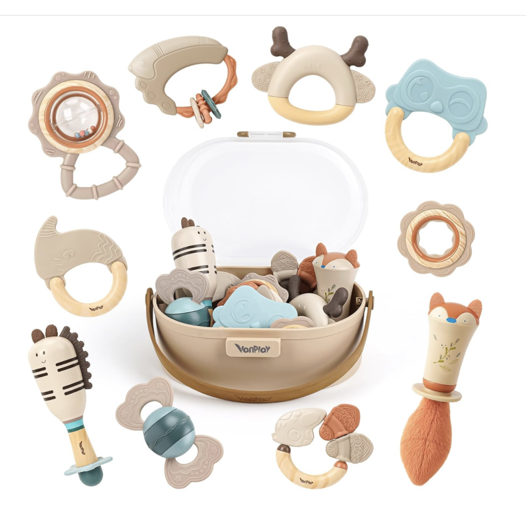Kids Teething/Rattle Set